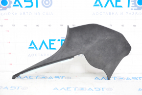 Rear Trunk Pillar Cover Left Tesla Model S 12-20 Black Suede