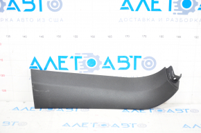 Left Trunk Door Trim Tesla Model S 12-20 Black, Scratches