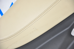 Rear pillar trim lower right Tesla Model S 12-15 pre-rest, black, with beige insert, scratches