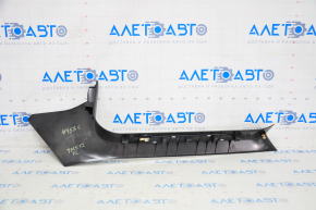 Door sill trim front left Tesla Model S 12-20 black with chrome trim, scratches