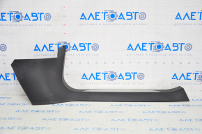 Door sill trim front right Tesla Model S 12-20 black with chrome trim, scratches