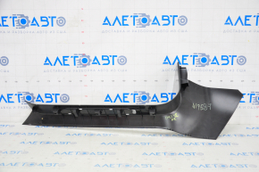Door sill trim front right Tesla Model S 12-20 black with chrome trim, scratches