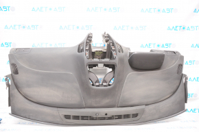 Torpedo front panel without AIRBAG Chevrolet Volt 11-15 black with cushion overlay, chemically treated