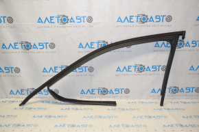 Upper door molding front right VW Passat b8 16-19 USA chrome with glass seal, minor scratches