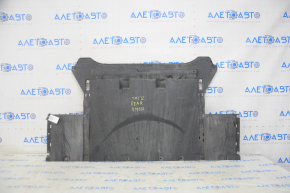 Rear underbody protection Tesla Model S 12-15 pre-restoration broken mount, worn