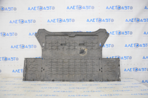 Rear underbody protection Tesla Model S 12-15 pre-restoration broken mount, worn