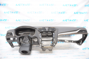 Torpedo front panel without AIRBAG Ford Fusion mk5 13-20 black