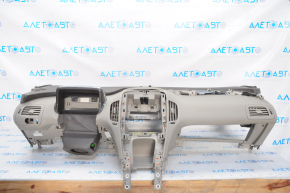 Torpedo front panel without AIRBAG Chevrolet Volt 11-15 light gray without pad on pillow, scratch