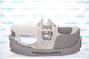 Torpedo front panel without AIRBAG Chevrolet Volt 11-15 light gray without pad on pillow, scratch