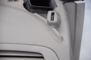 Torpedo front panel without AIRBAG Chevrolet Volt 11-15 light gray without pad on pillow, scratch