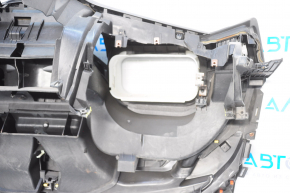 Torpedo front panel without AIRBAG Ford Escape MK3 13-16 pre-rest black, missing glove compartment strip, scratch
