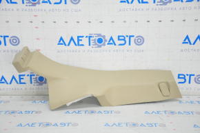 Rear pillar trim lower right Ford Fusion mk5 13-20 beige, plastic turned white, scratches