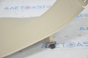 Rear pillar trim lower right Ford Fusion mk5 13-20 beige, plastic turned white, scratches