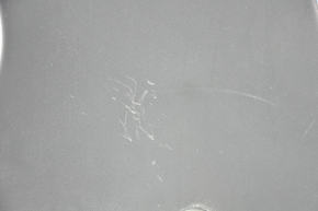 Center pillar trim lower left Tesla Model S 12-20 black, with beige insert, scratches, broken guide