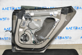 Door assembly rear right Tesla Model S 12-15 pre-rest, brown PPTI