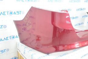 Rear bumper bare Ford Fusion mk5 13-18 red, painted, broken, pressed