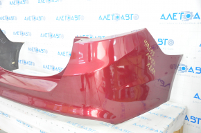 Rear bumper bare Ford Fusion mk5 13-18 red, painted, broken, pressed