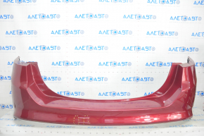 Rear bumper bare Ford Fusion mk5 13-18 red, painted, broken, pressed
