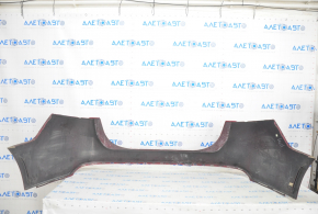 Rear bumper bare Ford Fusion mk5 13-18 red, painted, broken, pressed
