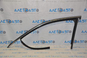 Upper front left door molding VW Passat b7 12-15 USA chrome with glass seal, scratches