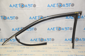 Upper front left door molding VW Passat b7 12-15 USA chrome with glass seal, scratches
