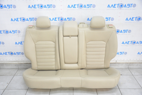 Rear row of seats 2 row Ford Fusion mk5 13-16 leather beige, scratches
