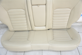Rear row of seats 2 row Ford Fusion mk5 13-16 leather beige, scratches
