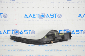 Door sill trim rear right inner BMW X5 E70 07-13 black, cracks