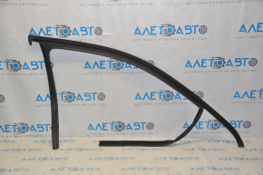 Upper door molding front left VW Tiguan 09-17 chrome, with glass seal, scratches