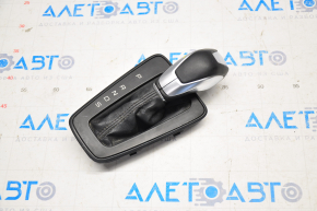 Gear knob with shifter cover Ford Focus mk3 15-18 rest, Sport, black leather, scratches