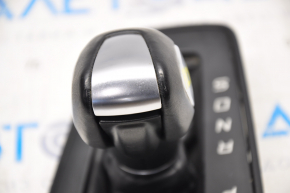 Gear knob with shifter cover Ford Focus mk3 15-18 rest, Sport, black leather, scratches