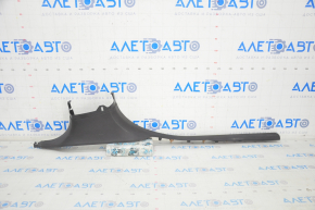 Door sill trim front left inner BMW X5 E70 07-13 black, scratches