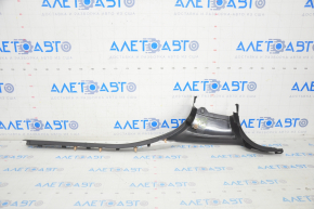 Door sill trim front left inner BMW X5 E70 07-13 black, scratches