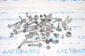 Jeep Compass 17- 2.4 AWD automatic transmission rear suspension hardware incomplete