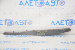 Rear bumper protection mount left short Tesla Model S 12-15 pre-rest tear, rubber torn off