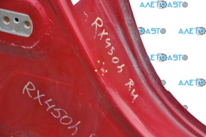Body pillar central right Lexus RX350 RX450h 10-15 sawed off, pokes