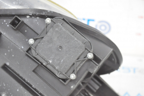 Front left headlight complete BMW X5 E70 07-11 prerest xenon, adaptive, for polishing, micro-cracks