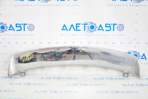 Tesla Model S 12-15 prerest rear bumper diffuser chrome, scratches