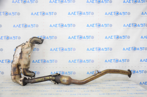 Exhaust manifold with catalytic converter Subaru Forester 14-16 SJ 2.5 complete with receiving pipe