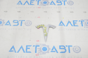 Emblem Badge T Rear Tesla Model S 12-20 Without Top