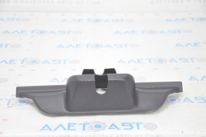 Upper trunk door lock trim BMW X5 E70 07-13 black, scratches