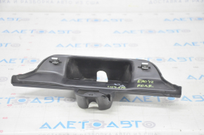 Upper trunk door lock trim BMW X5 E70 07-13 black, scratches