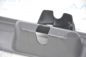 Upper trunk door lock trim BMW X5 E70 07-13 black, scratches