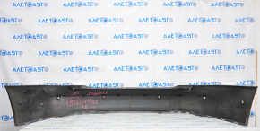 Rear bumper bare Tesla Model S 12-15 pre-rest for 6 parking sensors, with mount, brown, parking sensor mount fell off