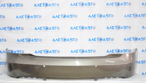 Rear bumper bare Tesla Model S 12-15 pre-rest for 6 parking sensors, with mount, brown, parking sensor mount fell off