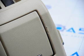 Driver's knee pad with cup holder Lexus RX350 RX450 10-15 beige, scratches, broken crepe