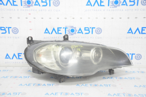 Front right headlight complete BMW X5 E70 07-11 prerest xenon, adaptive, for polishing