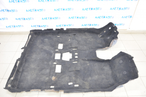 Tesla Model S 12-15 pre-rest floor covering black, dry-cleanable