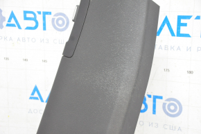 Center pillar trim lower left BMW X5 E70 07-13 black, with air duct, rubbed, scratches