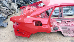 Quarter wing rear right VW Jetta 19 - red, on the body, sunset sawed off